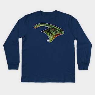 Hadrosaur Kids Long Sleeve T-Shirt